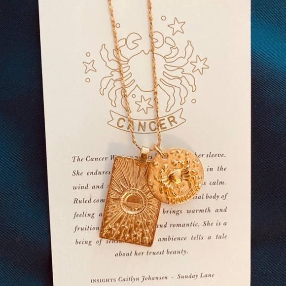 Spell Stargazer Zodiac Necklace Cancer - Picture 6 of 7